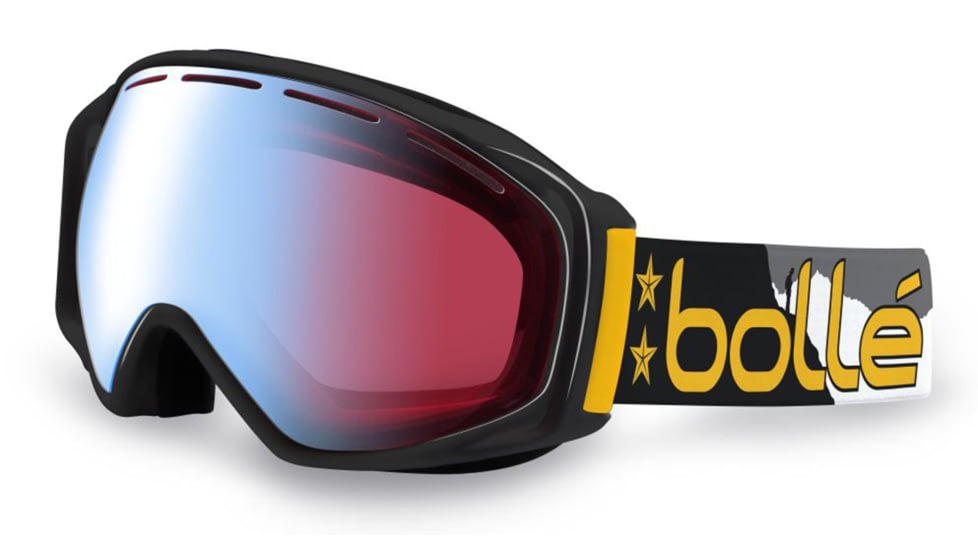 Bolle Gravity Ski/Snowboard Goggles - Athlete Signature Series Seth Wescott Frame and Modulator Vermillon Blue Photochromic Lens 21040