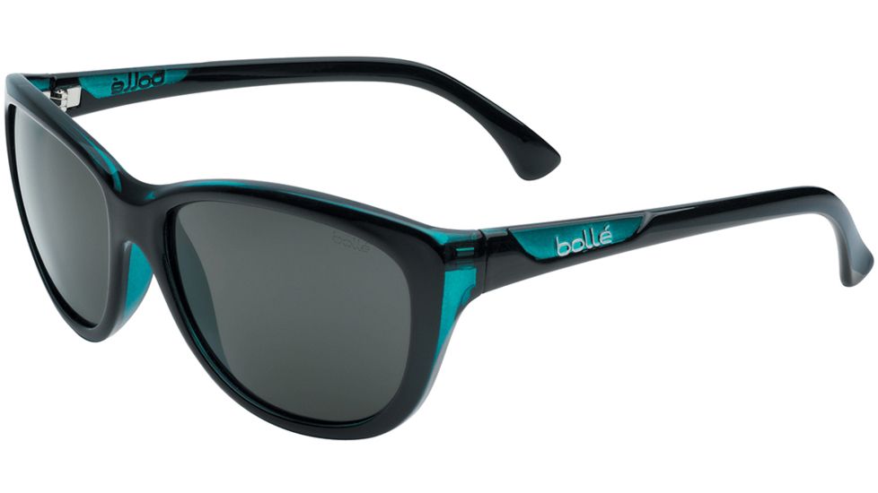 Bolle Greta Sunglasses - Women's, TNS, Shiny Black / Translucent Blue, 11759