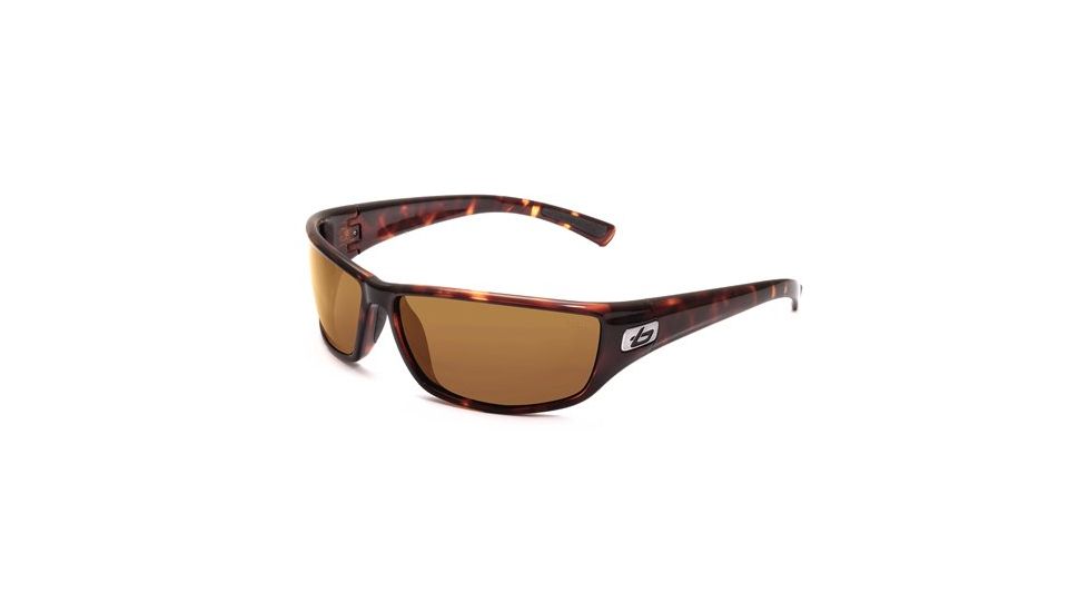 Bolle Python Sunglasses, Dark Tortoise Frame, TLB Dark Lens, 11331
