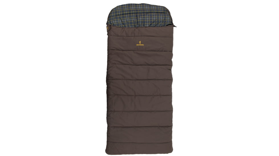 Browning Camping Klondike -30 Sleeping Bag, Clay, 4893514