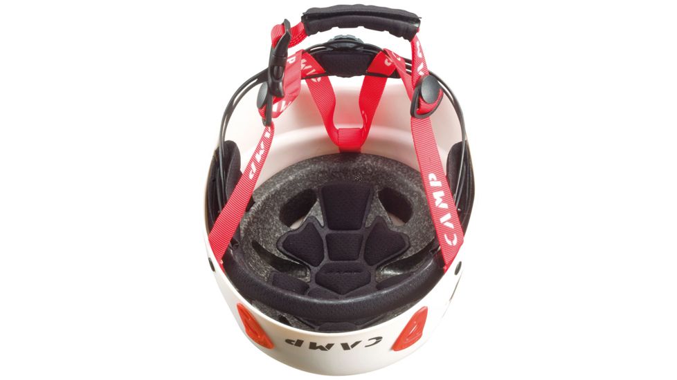 C.A.M.P. Armour Climbing Helmet, White/Red, Small, 2595S1