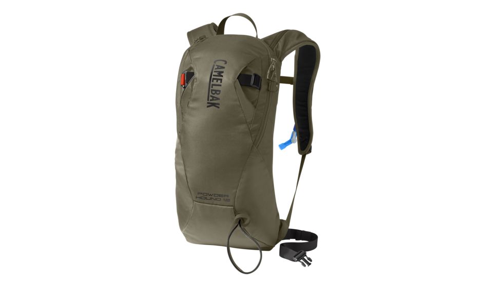 CamelBak Powderhound 12 Ski and Snow Hydration Backpack, Burnt Olive, 12L, 1338301000