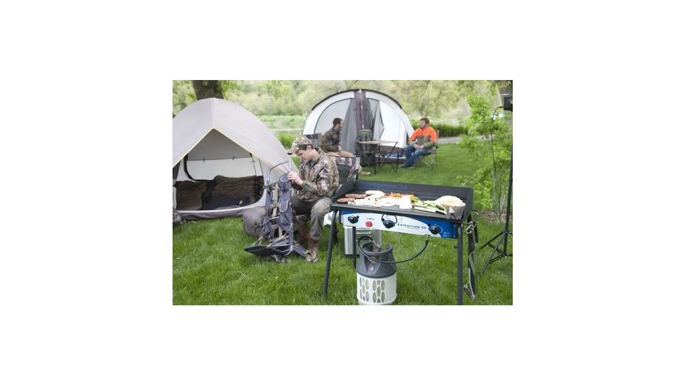 Camp Chef Expedition 3X Triple Burner Stove w/Griddle , Up to 12 Off