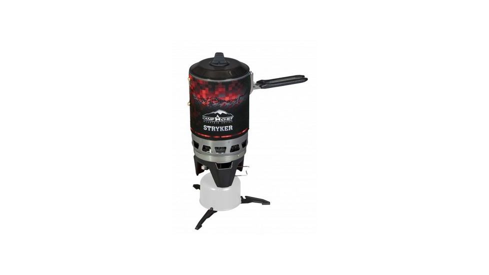 Camp Chef Mountain Series Stryker Isobutane Stove, Green/Black/Red MS100