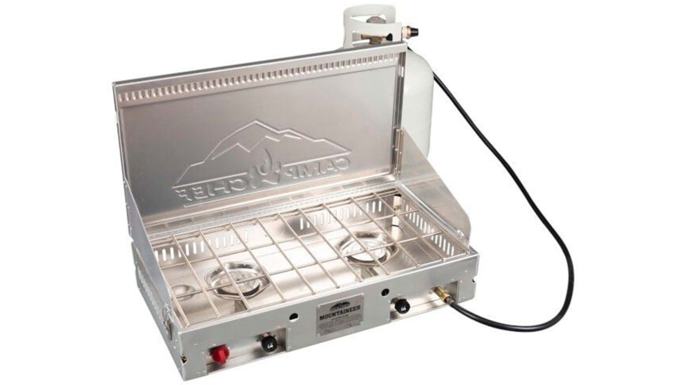 Camp Chef Mountaineer Aluminum Cooking System, Silver, MS40AX