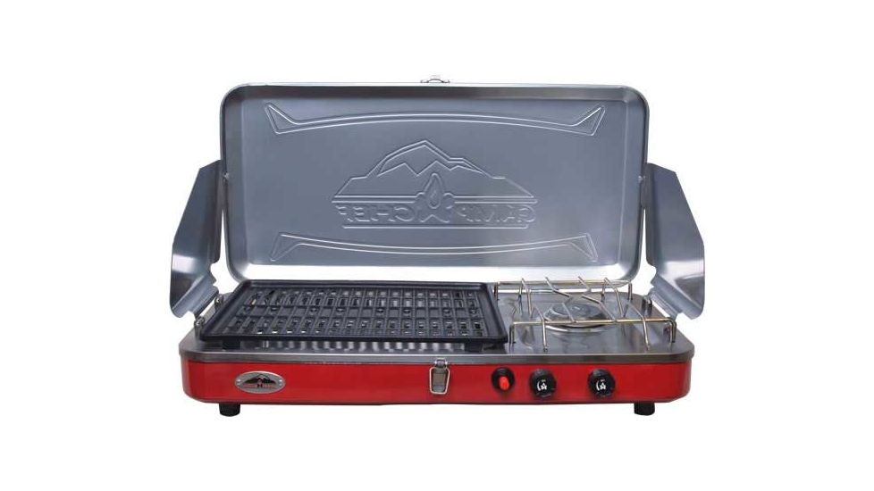 Camp Chef Rainier 2 Stove/Grill Combo — CampSaver