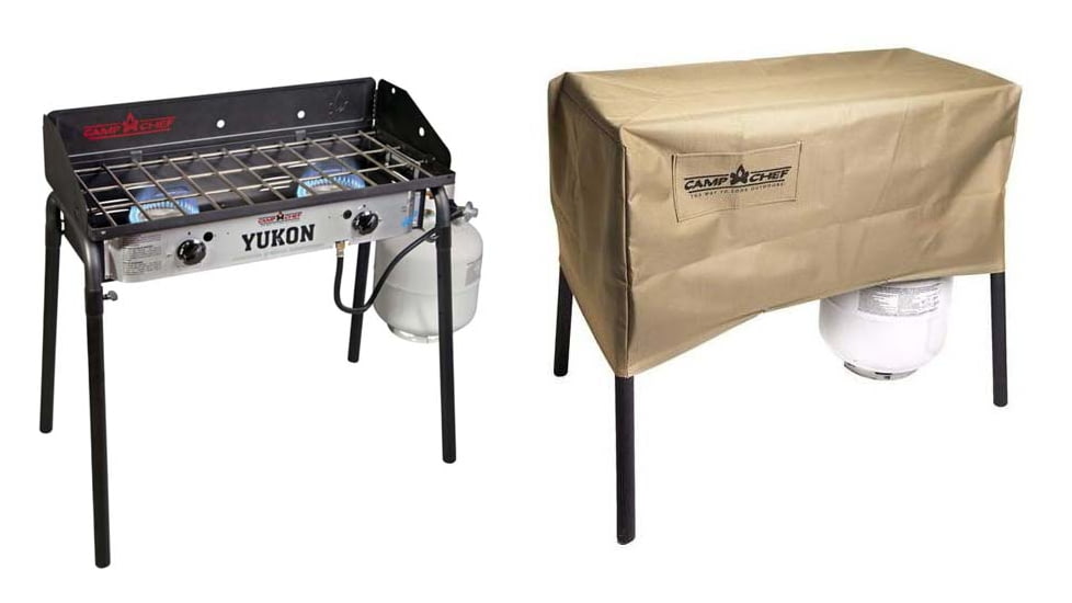 Camp Chef Yukon 2 Burner Stove w/ Detachable Legs , Up to 18 Off