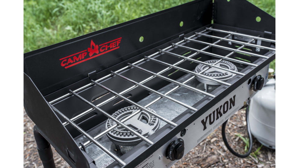 Camp Chef Yukon 2 Burner Stove w/ Detachable Legs , Up to 18 Off