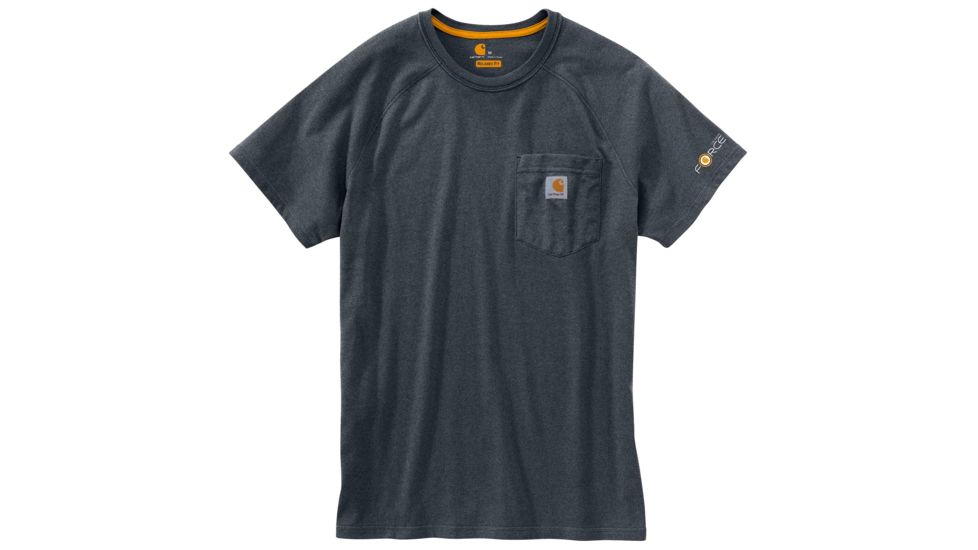 Carhartt Force Cotton Delmont Short Sleeve T Shirt Relaxed Fit - Men's ...