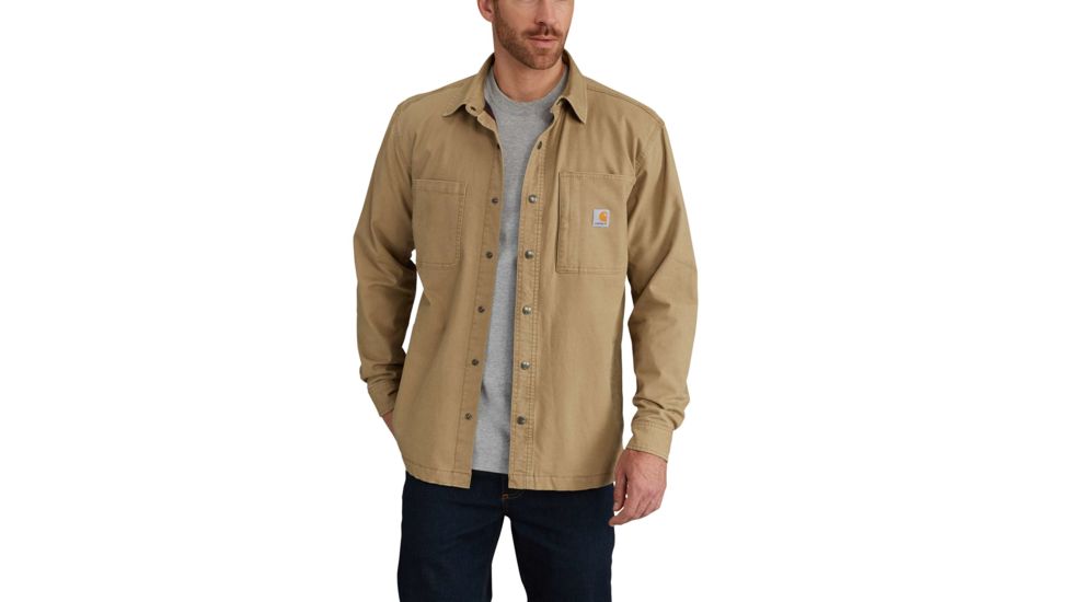 men's carhartt rugged flex rigby shirt jac