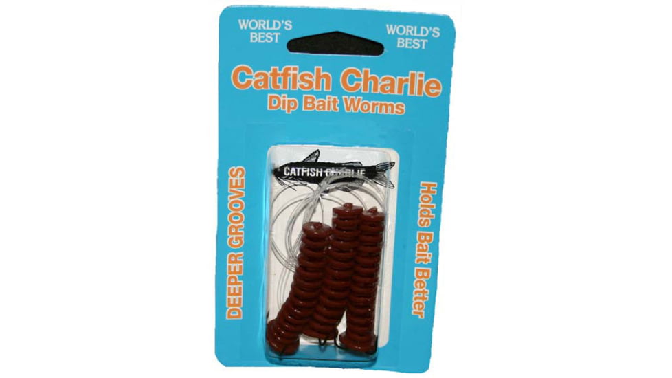 Catfish Charlie Bait Catfish Charlie Dip Bait Worms — CampSaver