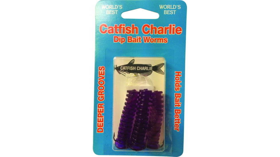 Catfish Charlie Bait Catfish Charlie Dip Bait Worms — CampSaver