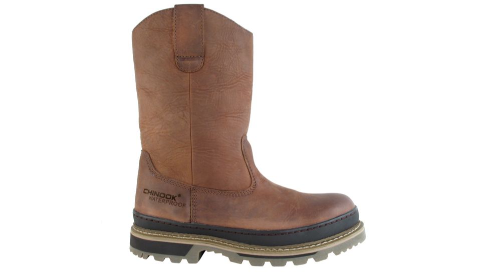chinook men's cresent mid waterproof hiking boot