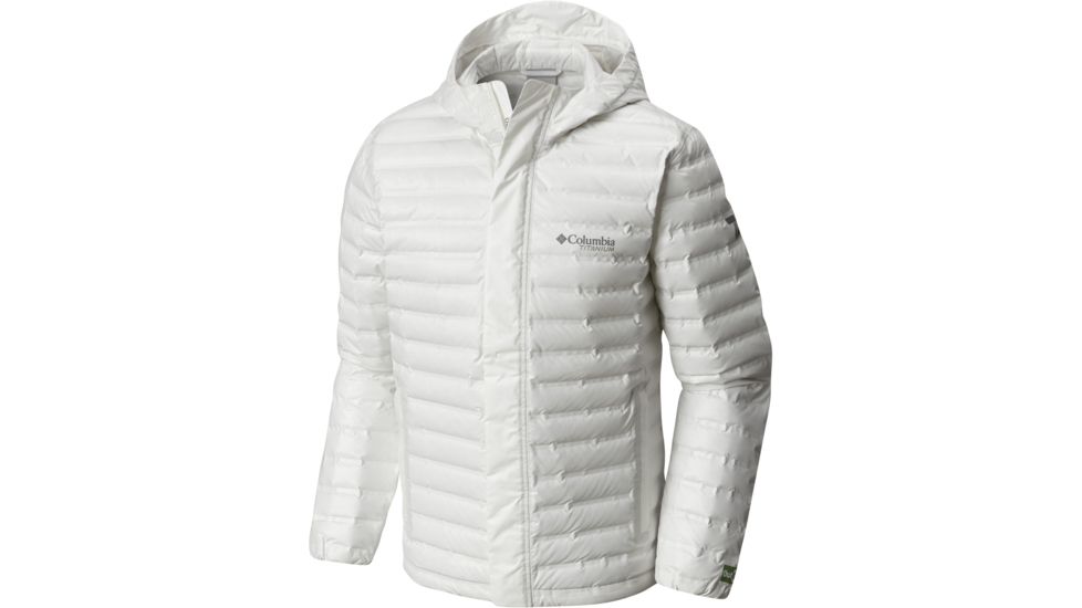Columbia OutDry Ex Eco Down Jacket - Men's, White Undyed, Small, 426133