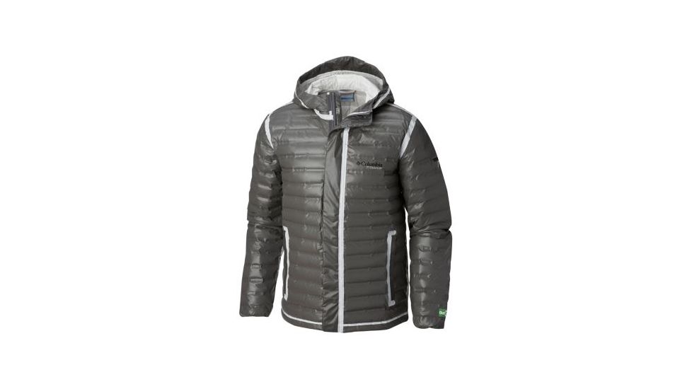 Columbia OutDry Ex Eco Down Jacket - Men's, Bamboo Charcoal, Large, 1761071030-L