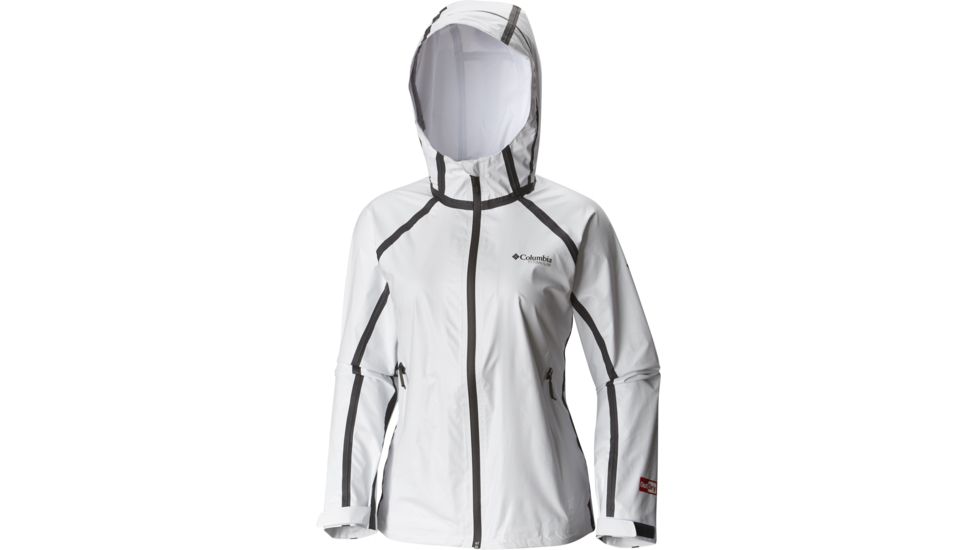 Columbia OutDry Ex Gold Tech Shell Jacket - Women's-White-Small