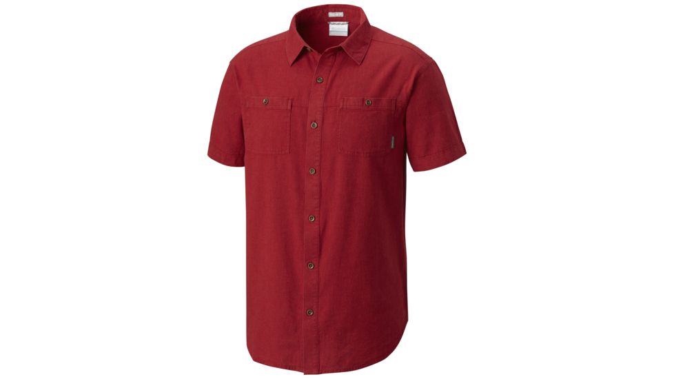 Columbia Southridge Short Sleeve Shirt - Mens, Red Element, S, 1772131611S
