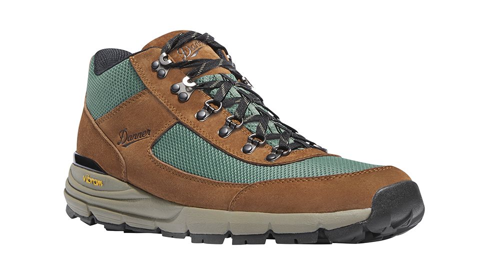 Danner South Rim 600 4in Hiking Boot - Men's, Brown/Teal, 8D, 64314-8D