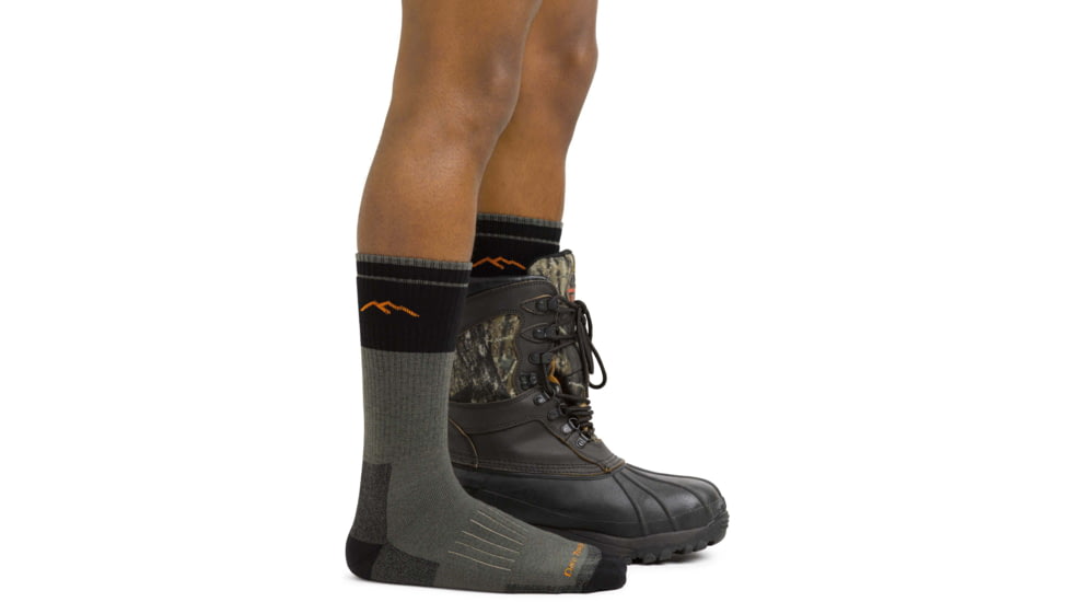 Darn Tough Hunter Boot Heavyweight Hunting Sock - Mens, Forest, Large, 2101-FOREST-L-DARN
