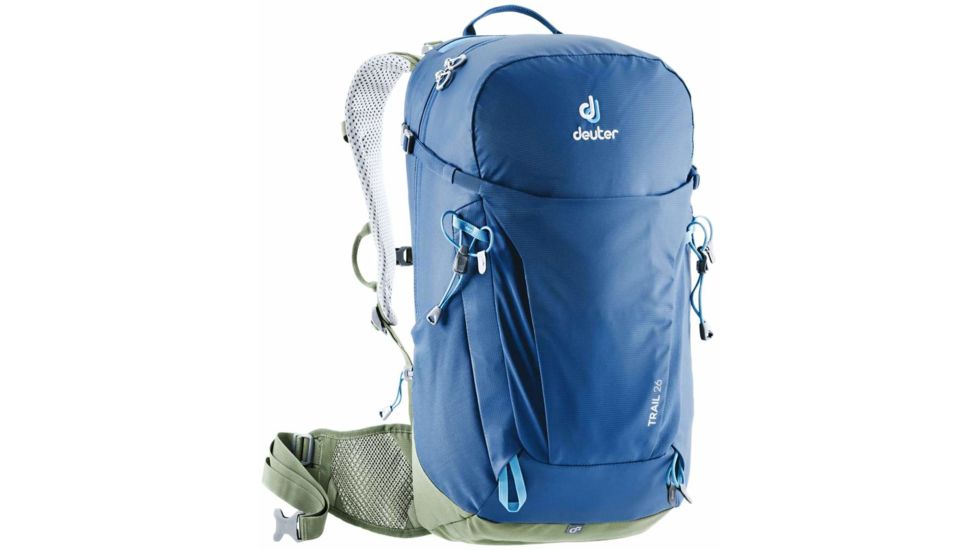 Deuter Trail 26 Backpack - Mens, Steel/Khaki, 26L, 344031932350