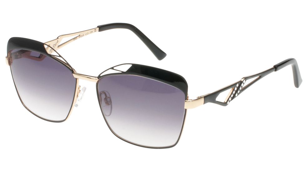 Diva 4202 Sunglasses, Womens, Brown-Gold, 57-15-135, DI4202100
