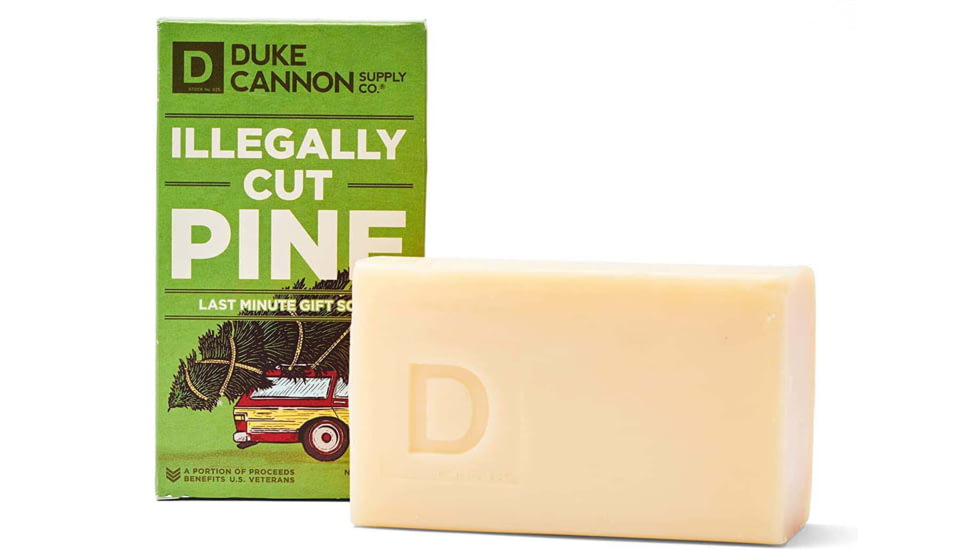 Duke Cannon Supply Co Big Ass Brick Of Illegally Cut Pine Soap 01holidayillegalpine — Campsaver 8748