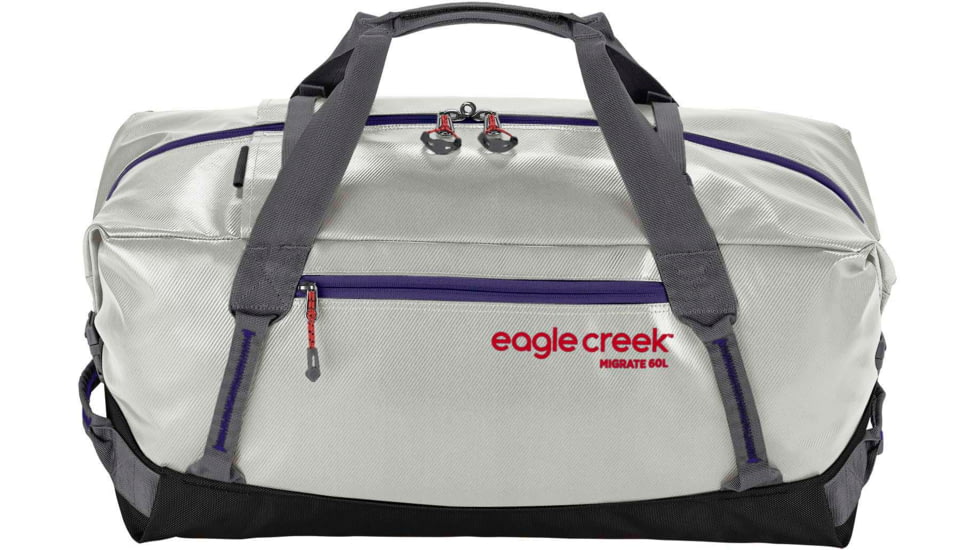 Eagle Creek Migrate 60L Duffel Bag, Silver, 60L, EC0A5EJY015