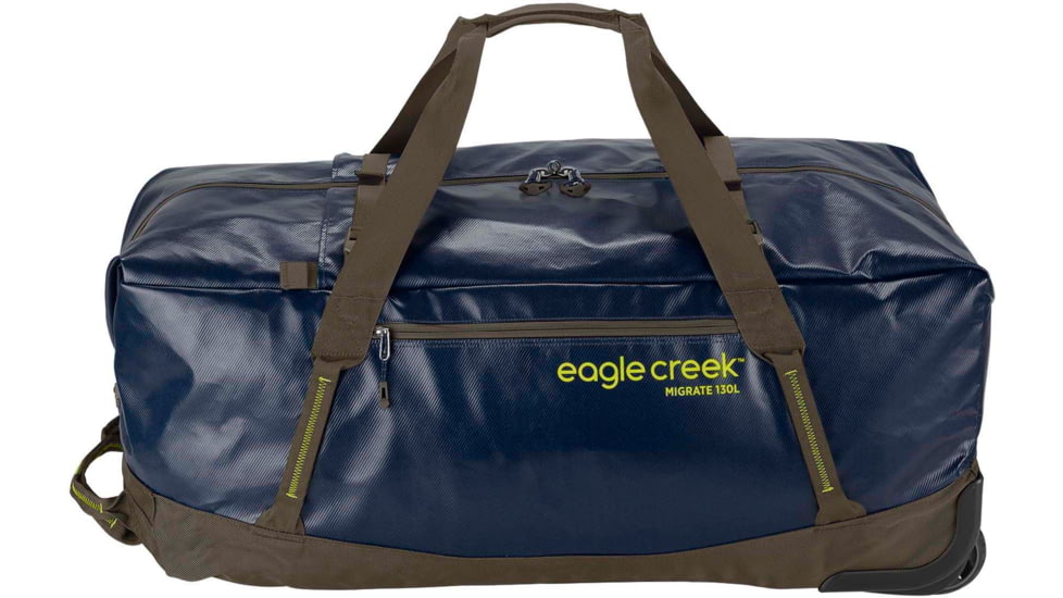 Eagle Creek Migrate Wheeled 130L Duffel Bag, Rush Blue, 130L, EC0A5EKL420