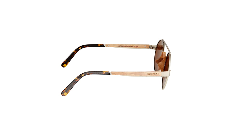 Earth Anakena Sunglasses, Cedar Frame, Brown Polarized Lens, Cedar/Brown, One Size, ESG038M