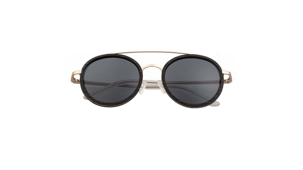 Earth Binz Polarized Sunglasses - Unisex, Ebony/Black, One Size, ESG048EG