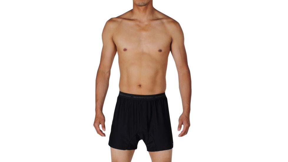 ExOfficio Give-N-Go Boxers - Mens-Black-Large