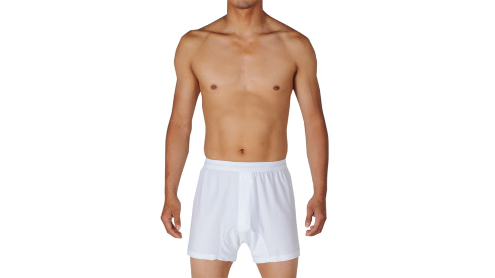 Give-N-Go Boxers - Mens-White 2014-X-Large