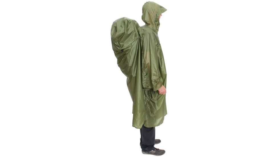 Exped Pack Poncho UL-Green-Small