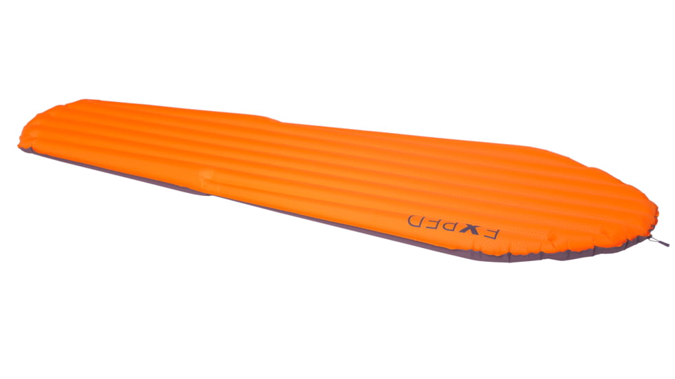 Exped SynMat Hyperlite Sleeping Pad-Orange-Clearance-Long and Wide
