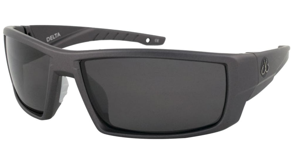 Filthy Anglers Delta Sunglasses - Mens, Matte Graphite Frame, Smoked Polarized Lens, DELMGR01P