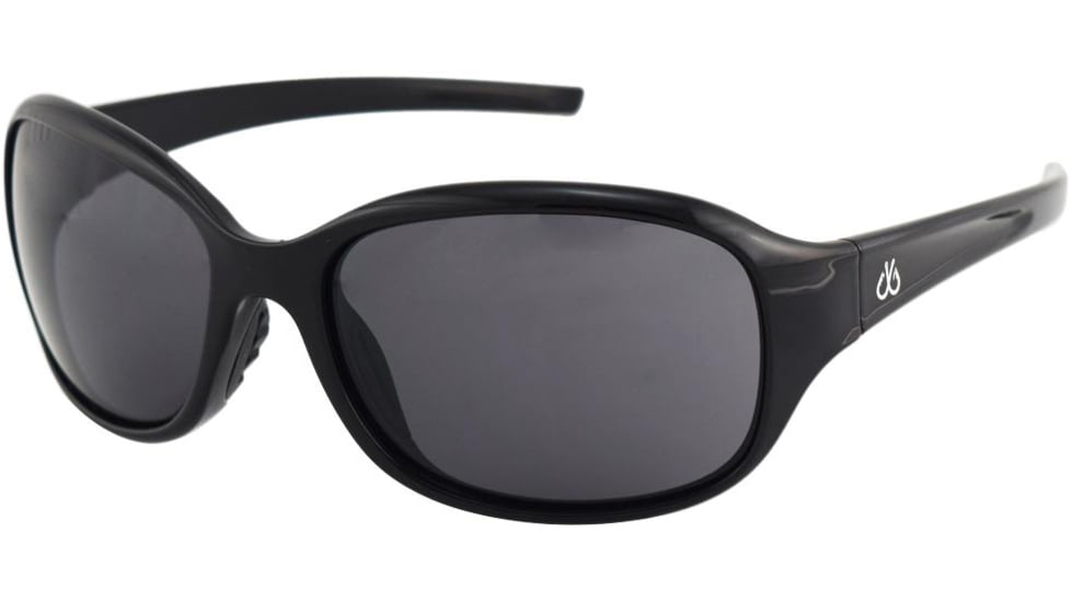 Filthy Anglers Shasta Sunglasses - Womens, Black Frame, Smoked Polarized Lens, SHTBLK01P