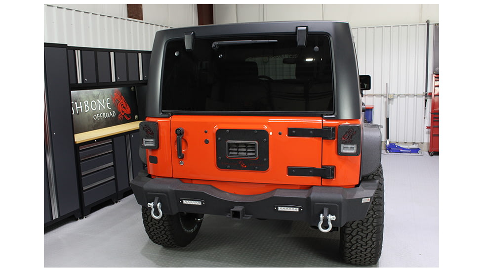 Fishbone Offroad Fishbone Tail Light Covers, Jeep Wrangler JK 2007