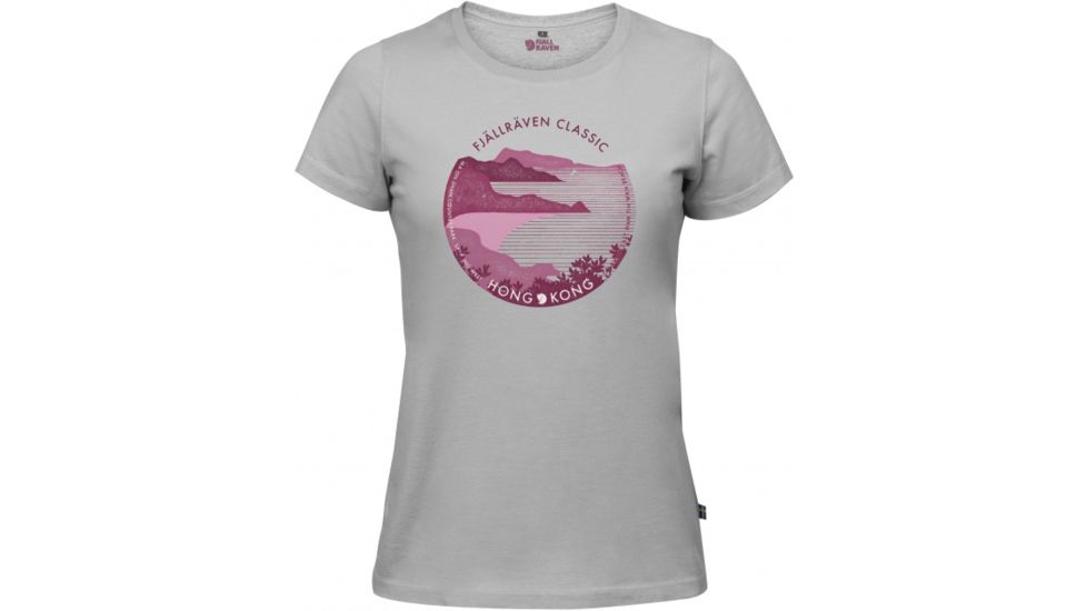 Fjallraven Classic HK T-Shirt Womens, Grey, XL F89975-20-XL