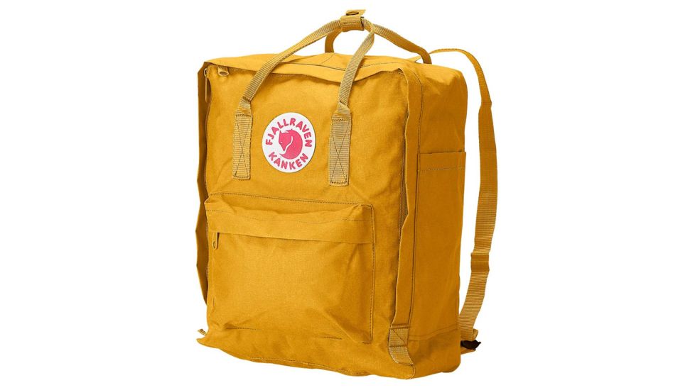 Fjallraven Kanken Backpack, Ochre, One Size, F23510-160-One Size