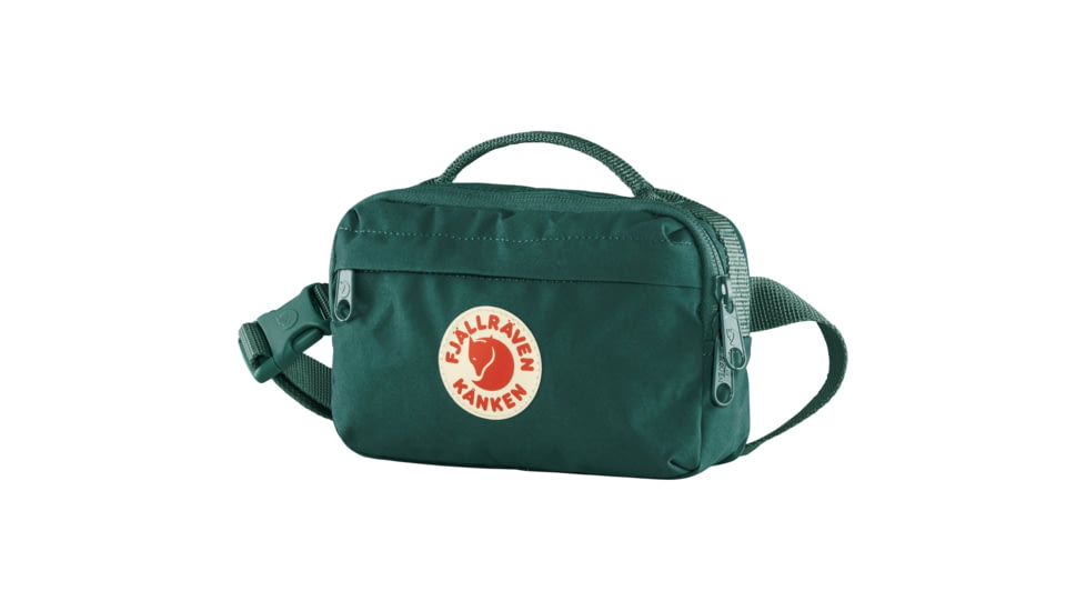 Fjallraven Kanken Hip Pack, Arctic Green, One Size, F23796-667-One Size