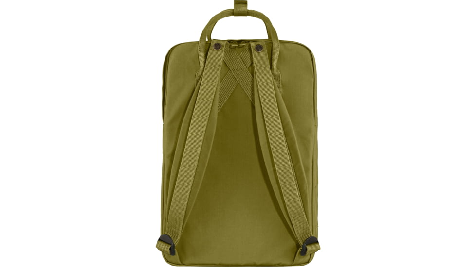 Fjallraven Kanken Laptop 15in Pack, Foilage Green, One Size, F23524-631-One Size