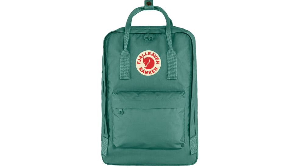 Fjallraven Kanken Laptop 15in Pack, Frost Green, One Size, F23524-664-One Size