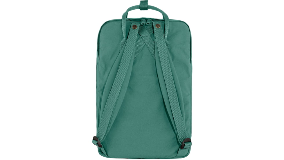 Fjallraven Kanken Laptop 17in Pack, Frost Green, One Size, F23525-664-One Size