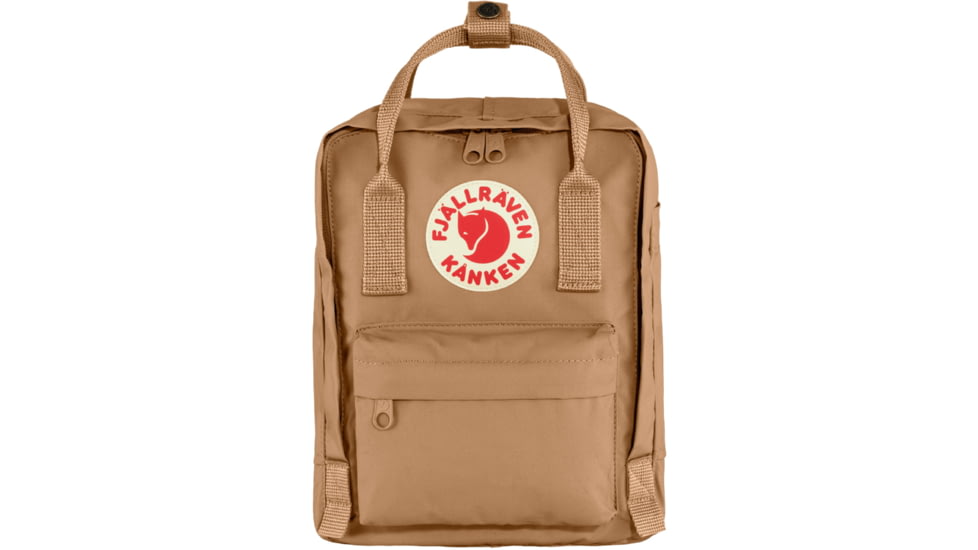 Fjallraven Kanken Mini Backpack, Khaki Dust, One Size, F23561-228-One Size
