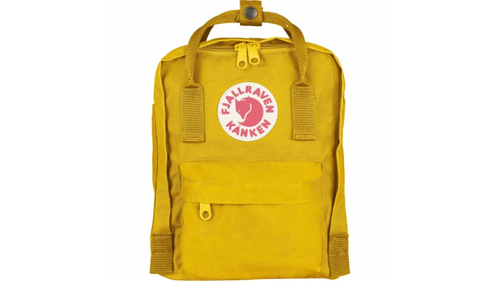 Fjallraven Kanken Mini Backpack, Warm Yellow, One Size, F23561-141