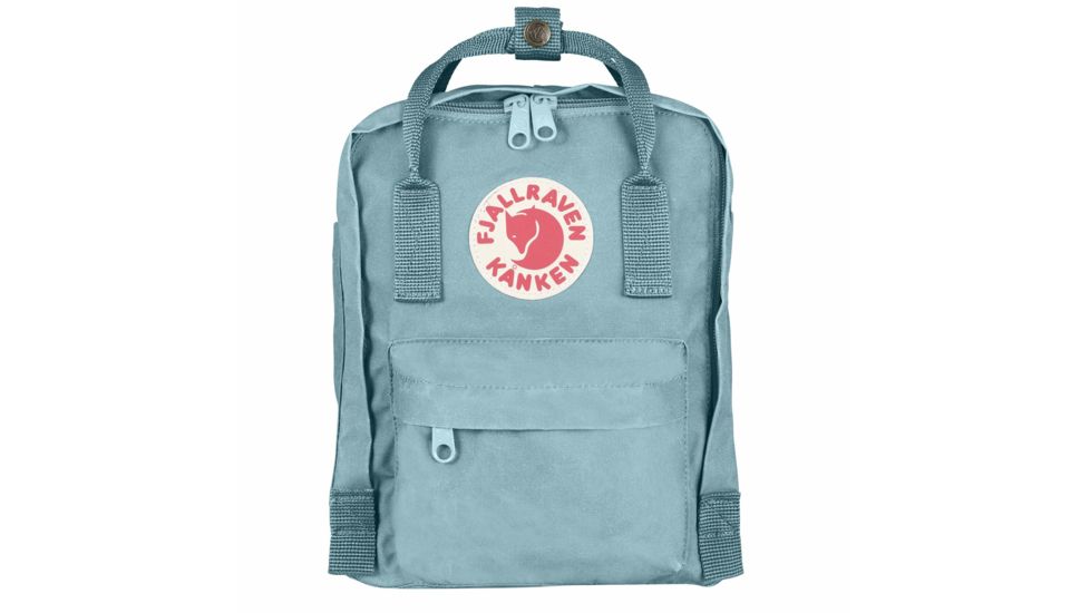 Fjallraven Kanken Mini Backpack, Sky Blue, One Size, F23561-501-One Size