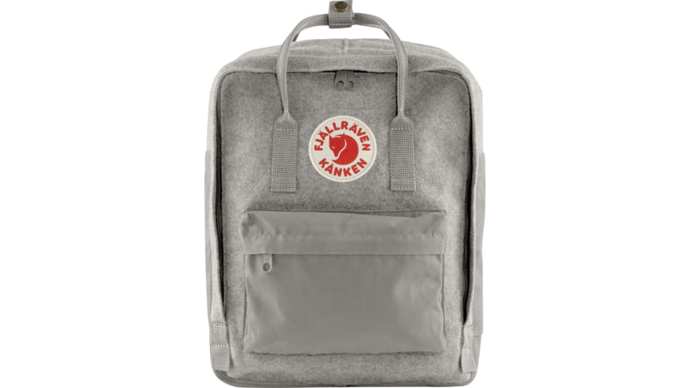 Fjallraven Kanken Re-Wool Pack, Grey, One Size, F23330-020-One Size
