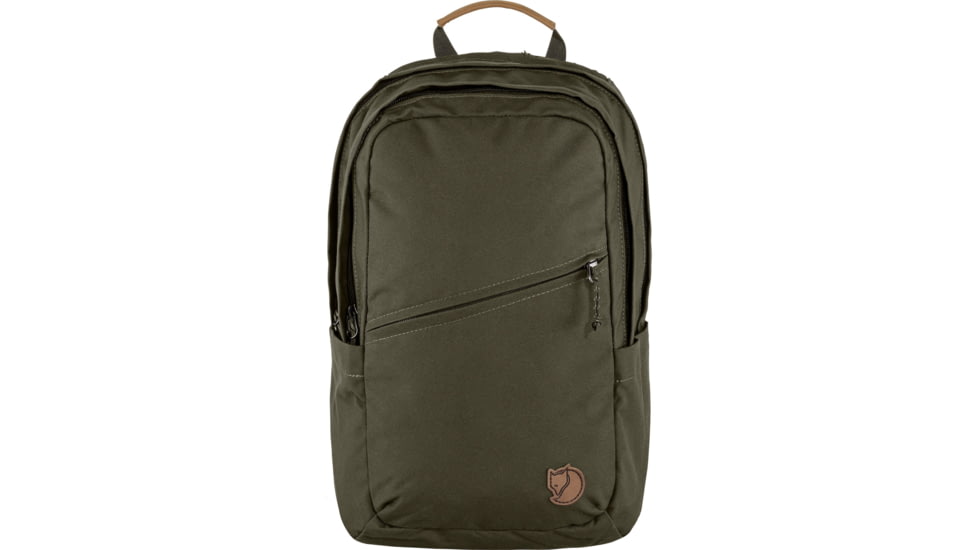Fjallraven Raven 20 Backpack, Dark Olive, One Size, F23344-633-One Size