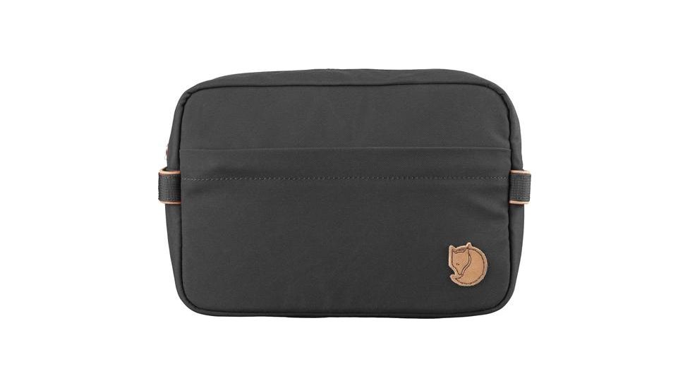 Fjallraven Travel Toiletry Bag, Dark Grey, One Size, F25513-030-One Size