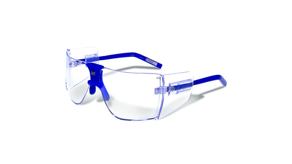 Gargoyles Classic Sunglasses w/ Blue Frame, Clear Lens GAR10700072
